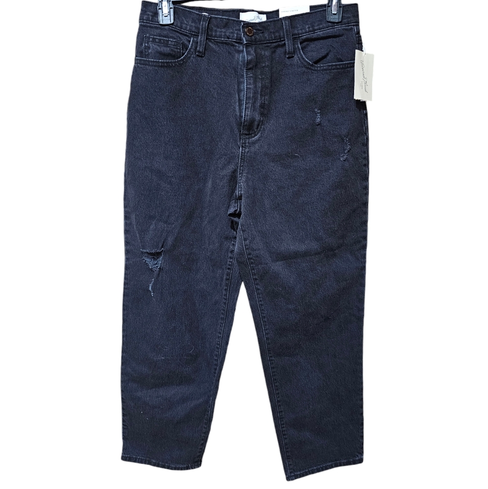 NWT Universal Thread Black Vintage Stretch Straight‎ Denim Jeans Various Sizes